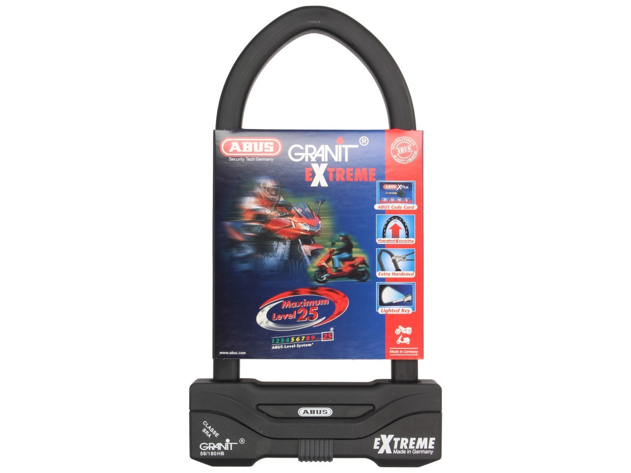 Antivol de frein ABUS 303 pour scooters et Vespa