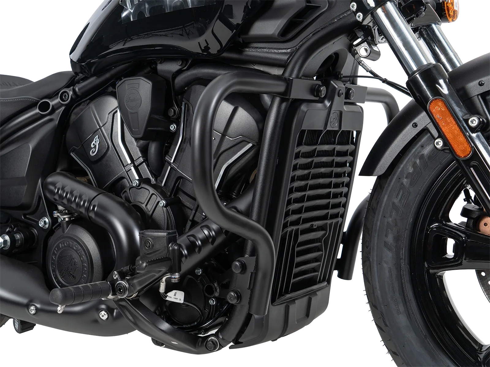 Arceau de protection moteur noir pour Indian Scout Sixty Bobber (25-) Hepco & Becker