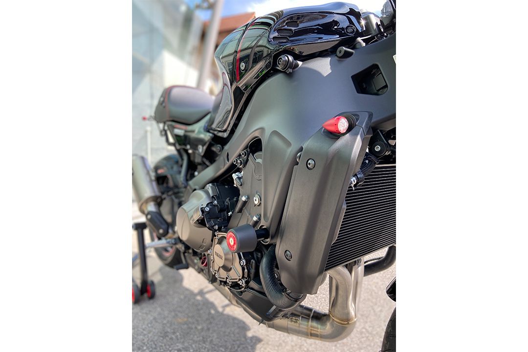 Tampons de protection pour Yamaha MT-09 (21-) Barracuda