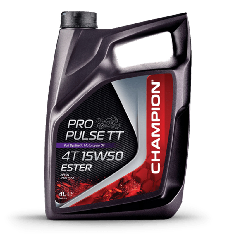 CHAMPION® Pro Pulse TT 4T 15W-50 Huile moteur à l'ester - 4 litres BMW F 650 GS Dakar, 0218 (2004-2008)