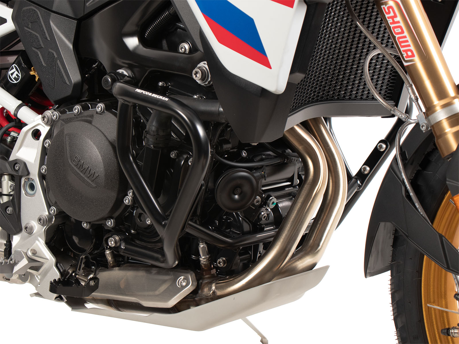 Arceau de protection moteur noir pour BMW F 900 GS (24-) Hepco & Becker
