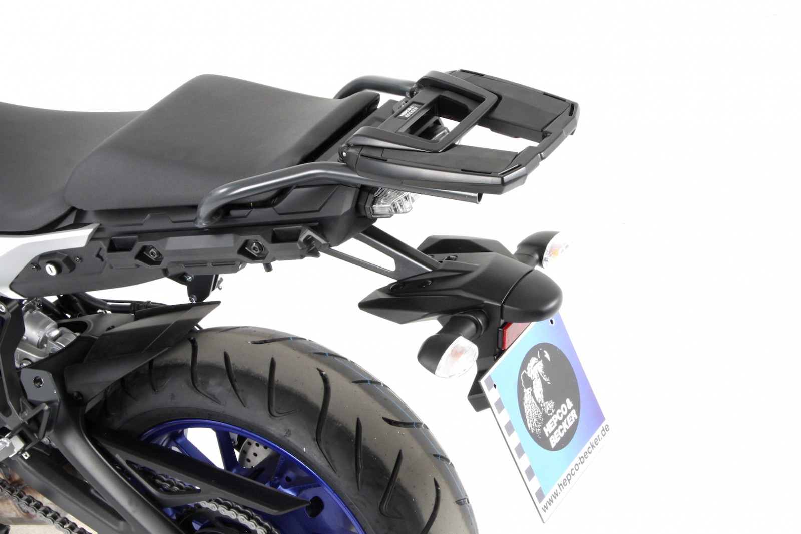 Easyrack Porte-casque anthracite pour Yamaha MT-09 Tracer ABS (année 15-) Hepco & Becker
