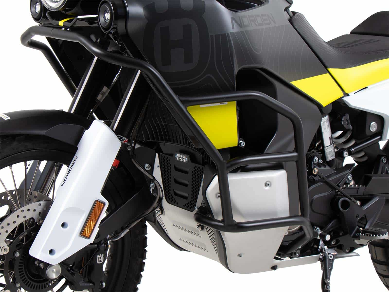 Arceau de protection moteur Solid noir pour Husqvarna Norden 901 (22-) Hepco & Becker