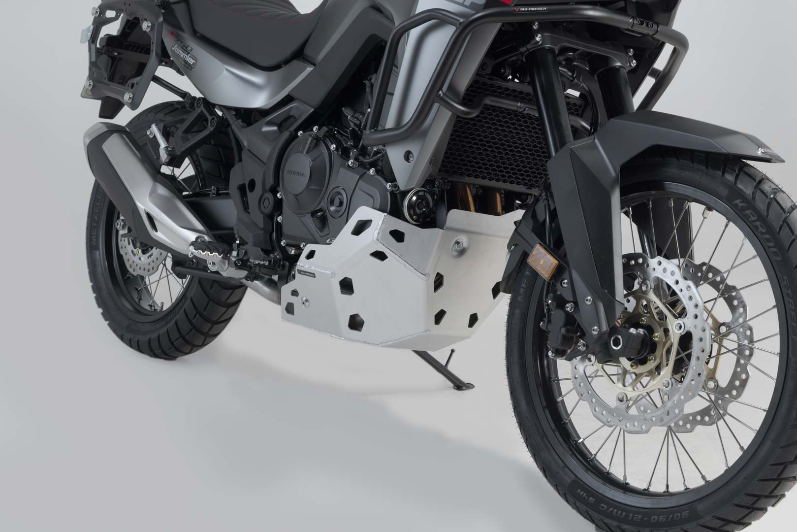Protection de moteur SW-Motech argentée pour Honda XL 750 Transalp
