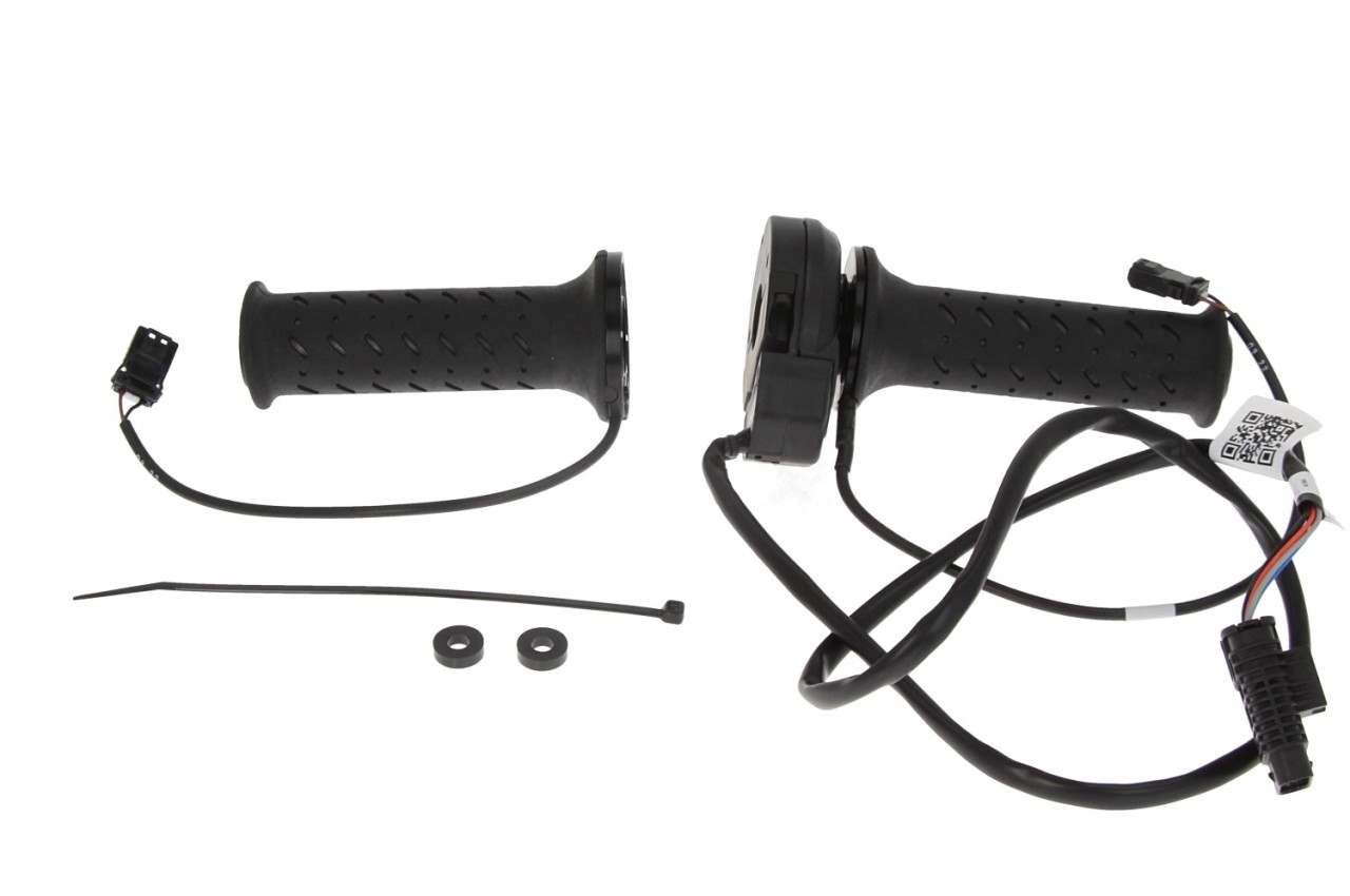 Poignées chauffantes noires pour Piaggio MP3 530 HPE