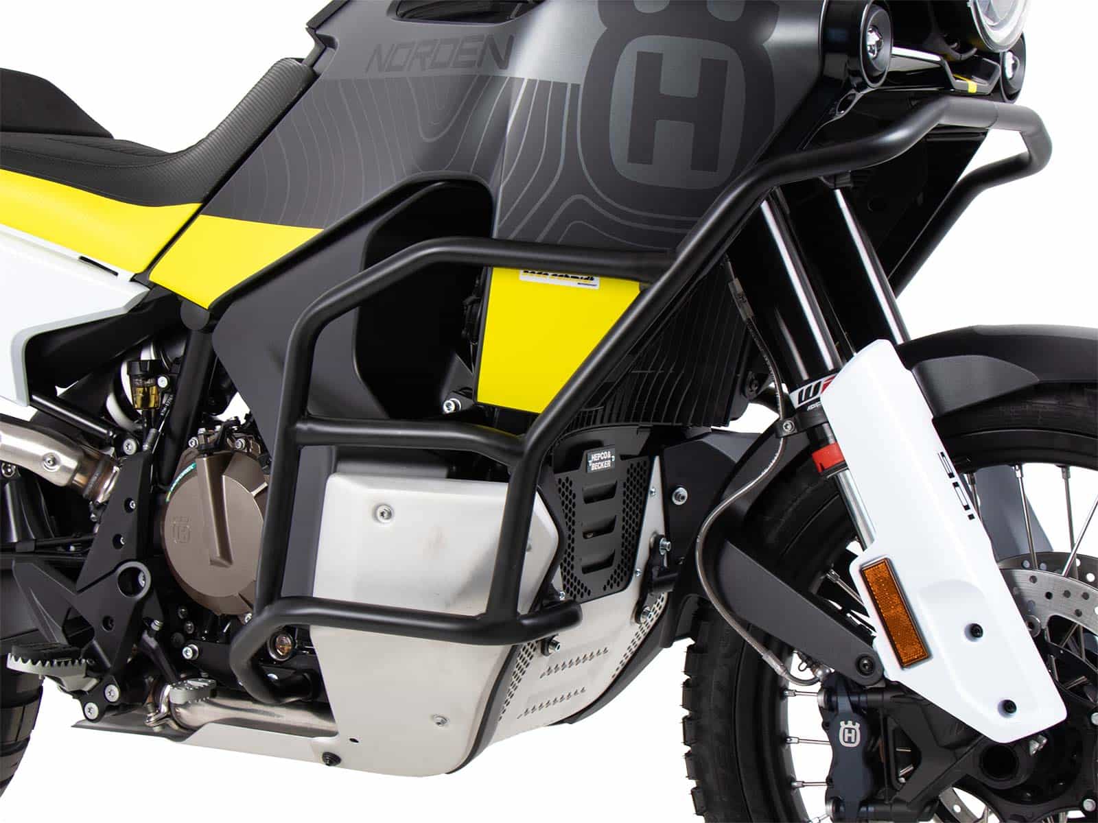 Arceau de protection moteur Solid noir pour Husqvarna Norden 901 (22-) Hepco & Becker