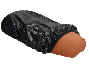 Housse de siège Spinelli, XL, noir, 120x65 cm