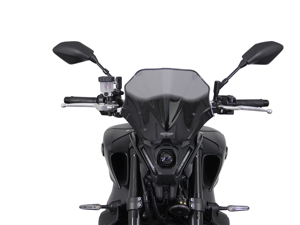 Ecran MRA Racing gris fumé "NRN" pour MT-09 /SP 2021-2023