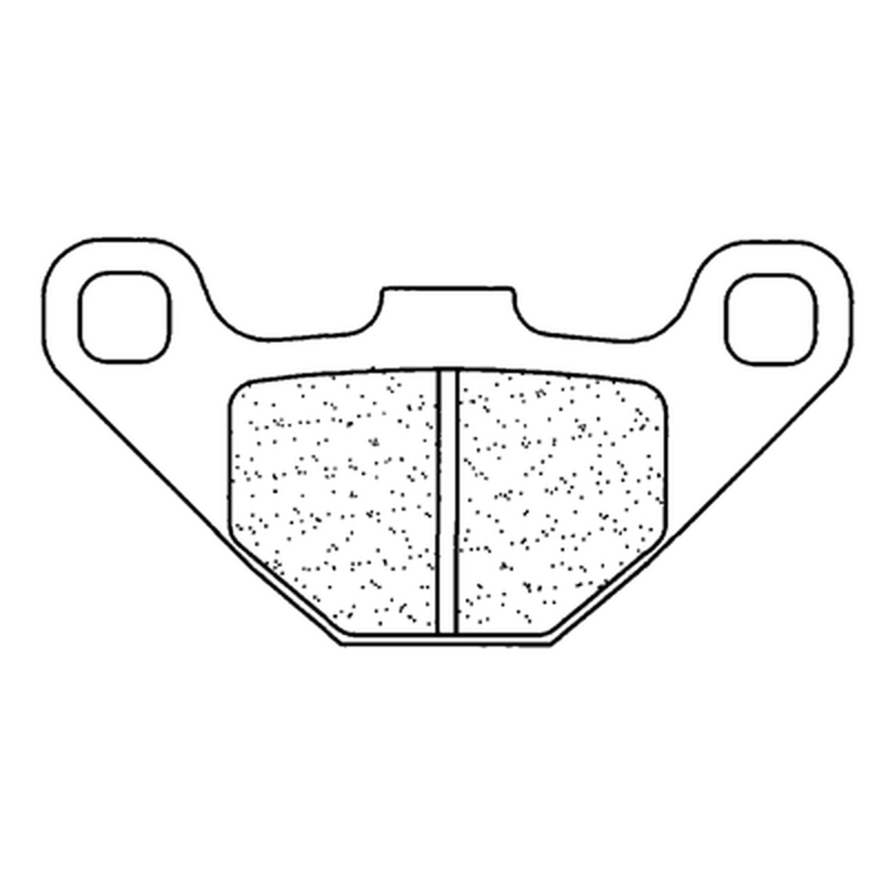 CL Brakes Street plaquettes de frein en métal fritté - 2306A3+