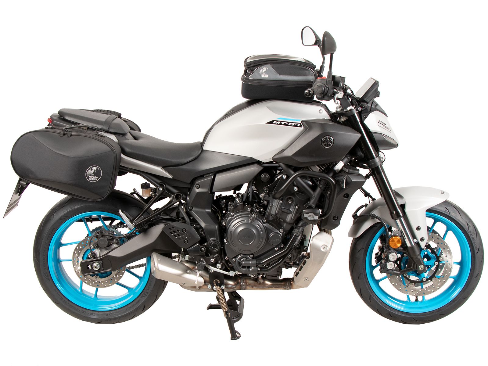 Anneau de réservoir Basic avec unité de fermeture de la sacoche de réservoir pour Yamaha MT-07 / Y-AMT (25- ) Hepco & Becker