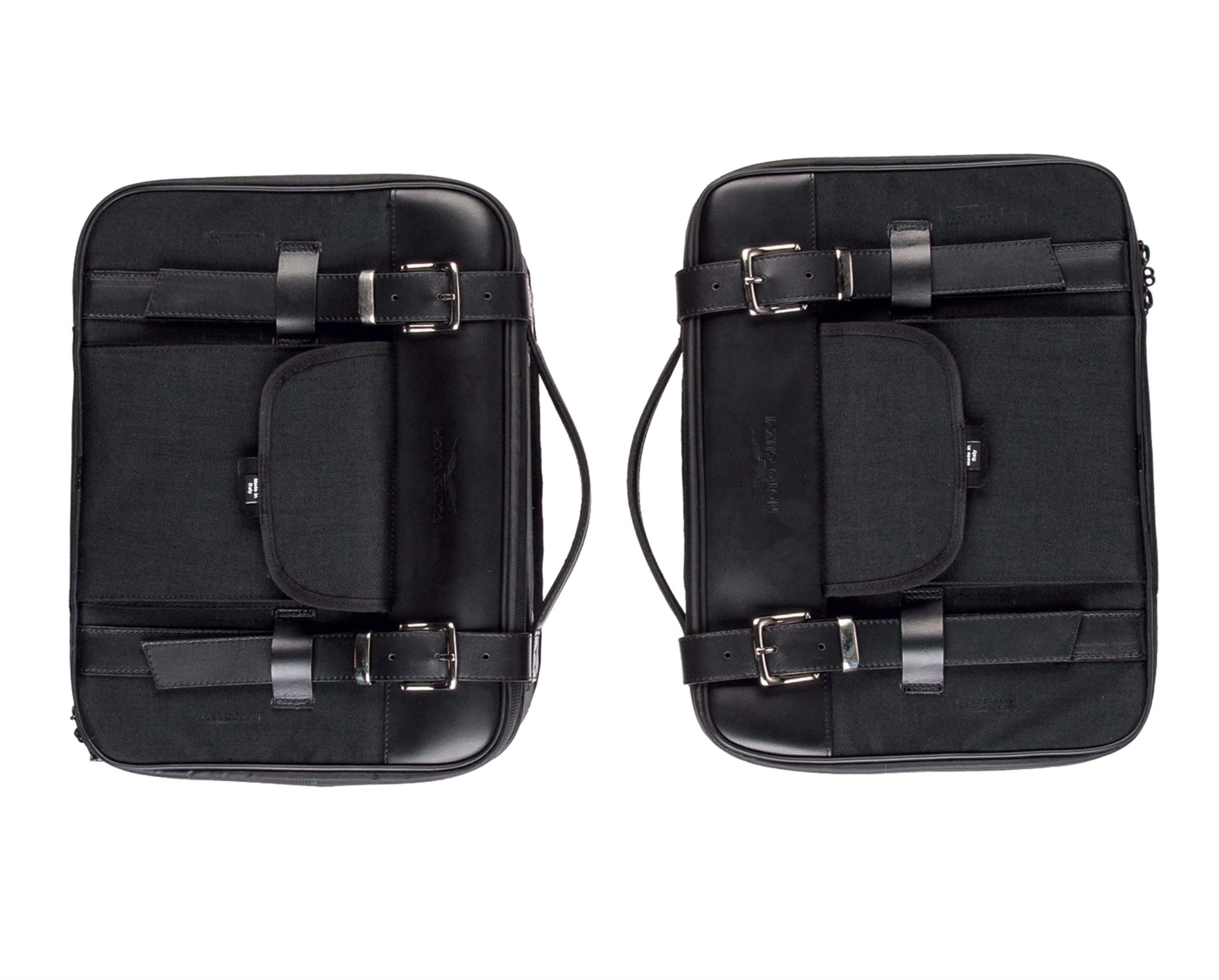 Sacoche latérale, noire pour Moto Guzzi V7 III / V7 850 / V9 Roamer/ V9 Bobber
