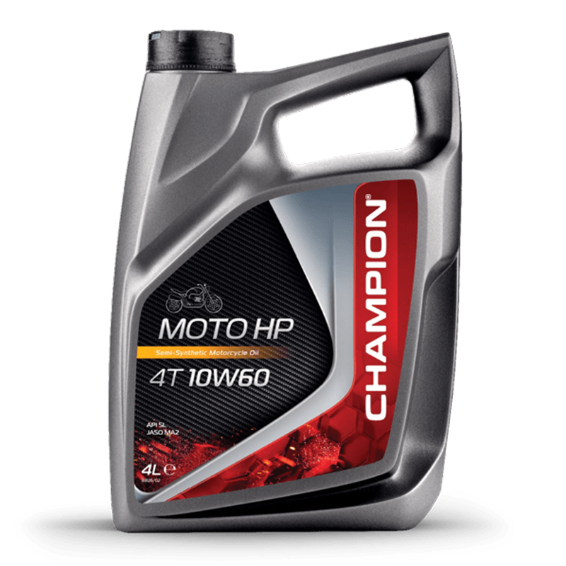 CHAMPION® Moto HP 4T 10W-60 Huile moteur - 4 litres