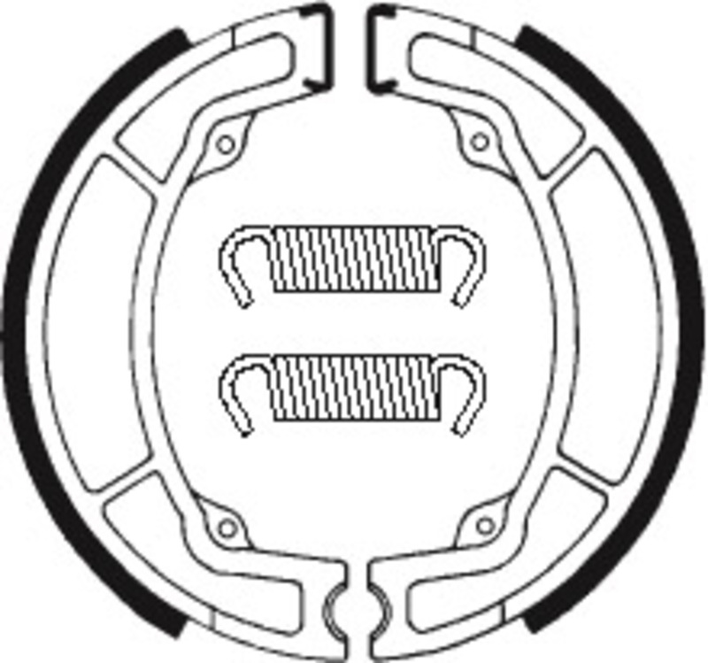 Mâchoires de frein organiques Tecnium Off-Road - BA049