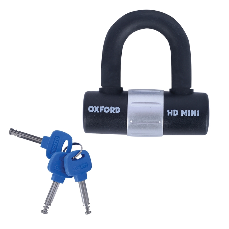 Oxford HD MINI Bremsscheibenschloss Ø 14mm Schwarz
