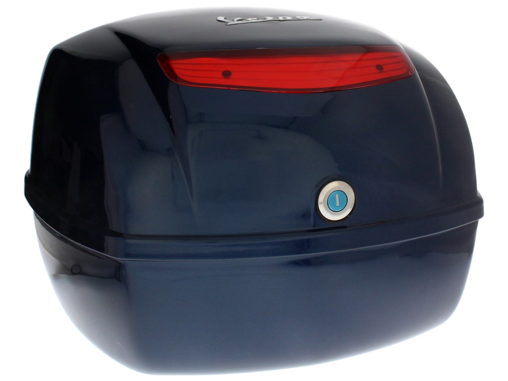 Top case d'origine pour Vespa LX / S / PX - bleu nuit 222/A