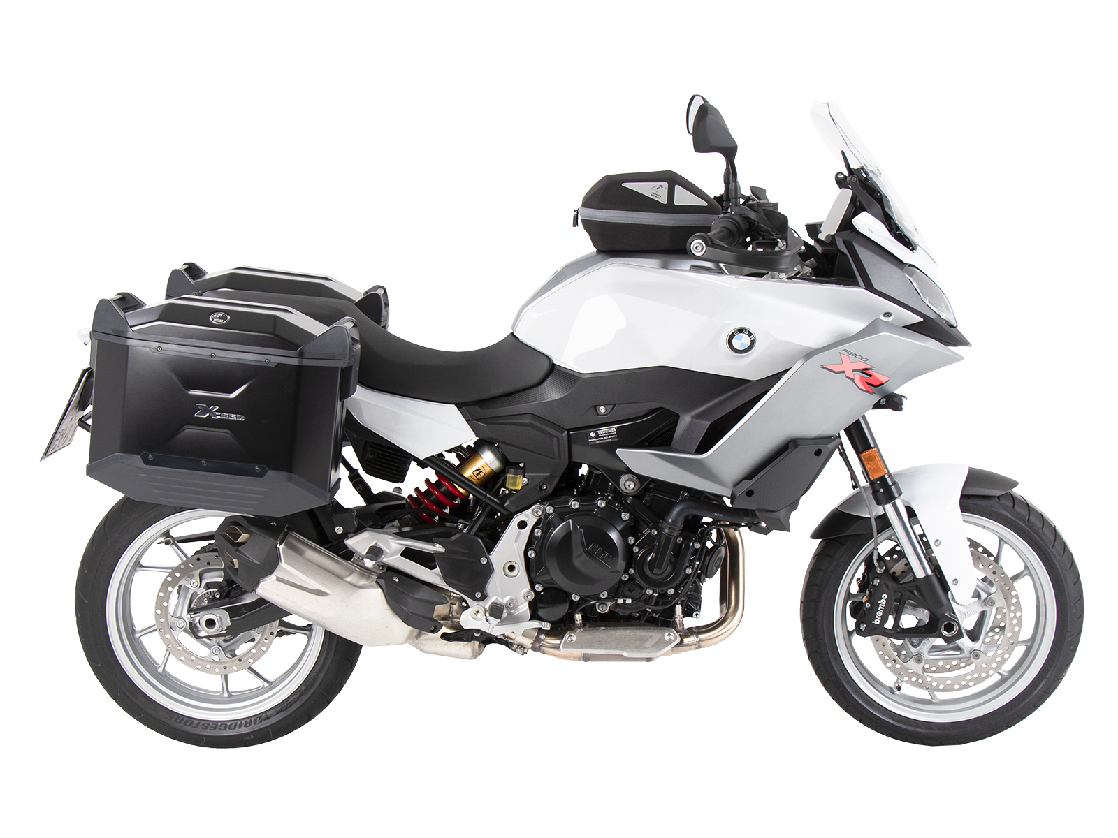 Anneau de réservoir Basic y compris unité de fermeture de la sacoche de réservoir pour BMW F 900 XR (20-24) Hepco & Becker