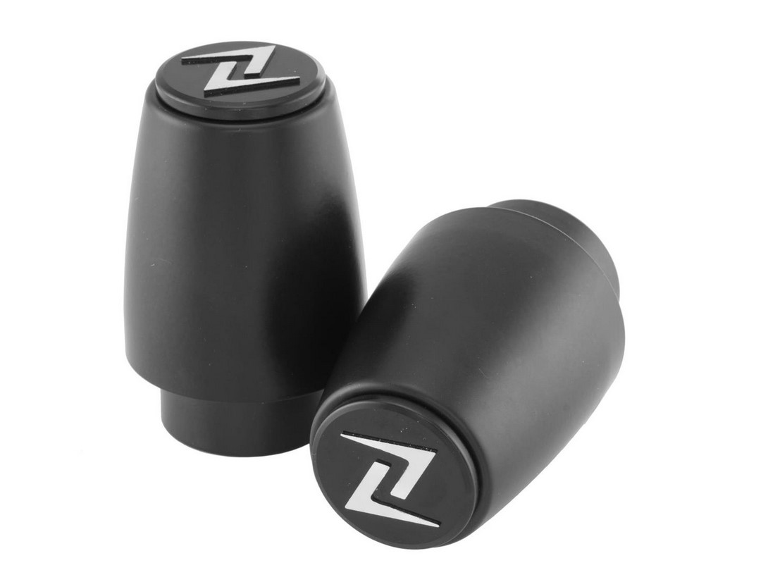 Poids de guidon ZELIONI pour Vespa, la paire, noir mat