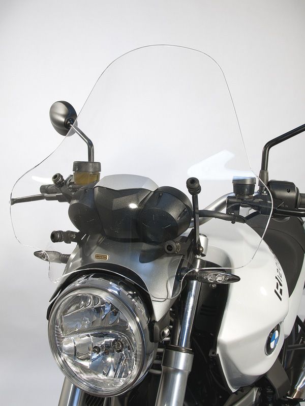 Pare-brise moyen "Summer", inclinable - hauteur 475 mm pour BMW R 1200 R (11-14)