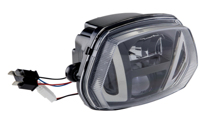 Phare LED "Black Edition" pour Vespa Sprint 50-150ccm 2T/4T ('13-'18)