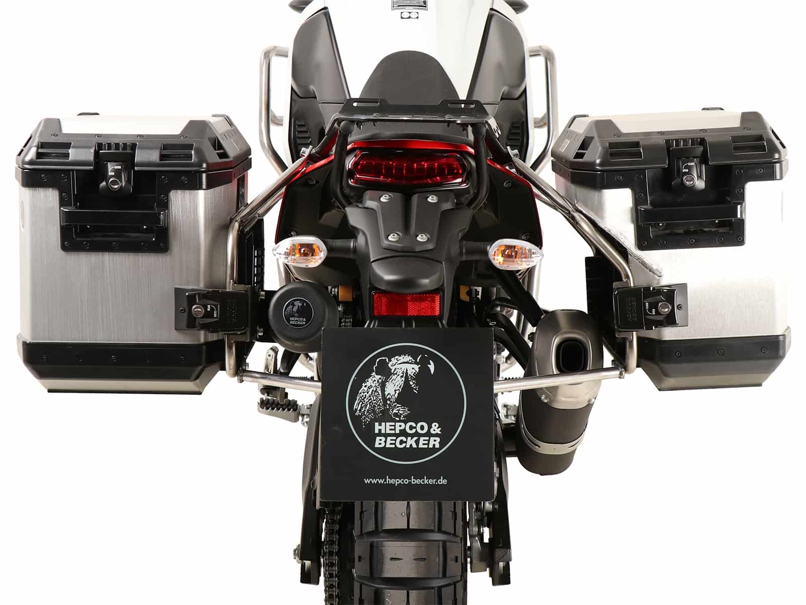 Kit de valises latérales avec support pour Yamaha Ténéré 700 World Raid (22-) Hepco & Becker