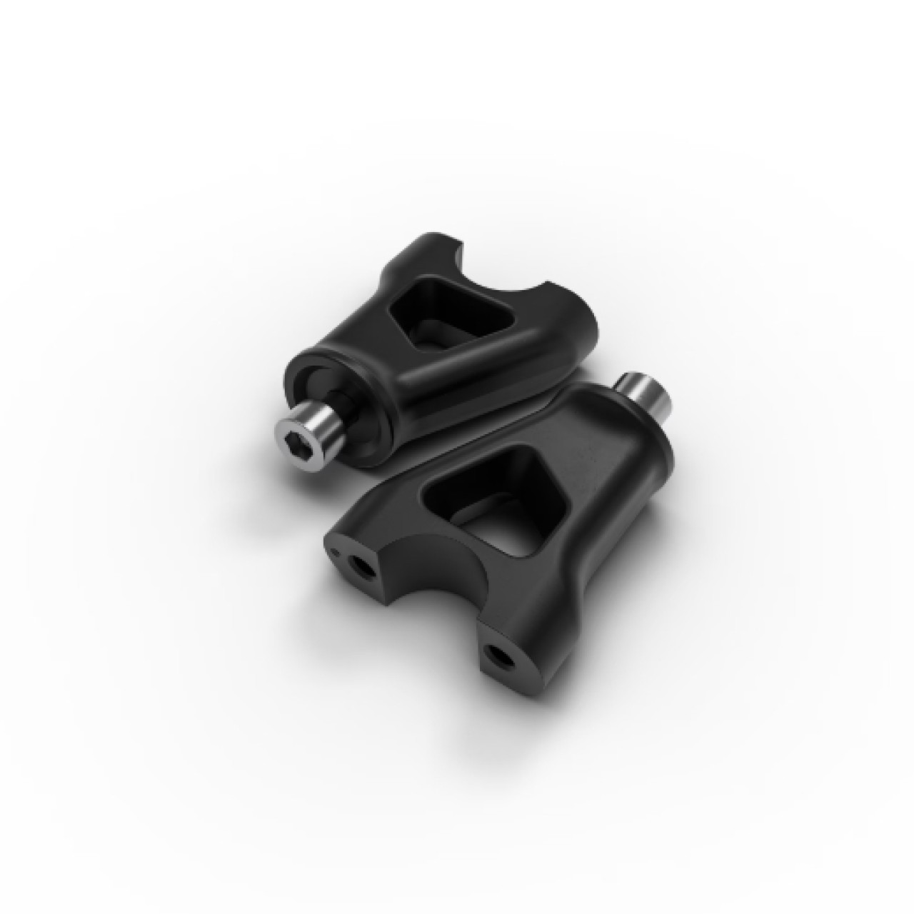 Réhausse de guidon en aluminium H=10 mm pour Aprilia Tuono V4 1100 /Factory (25-)