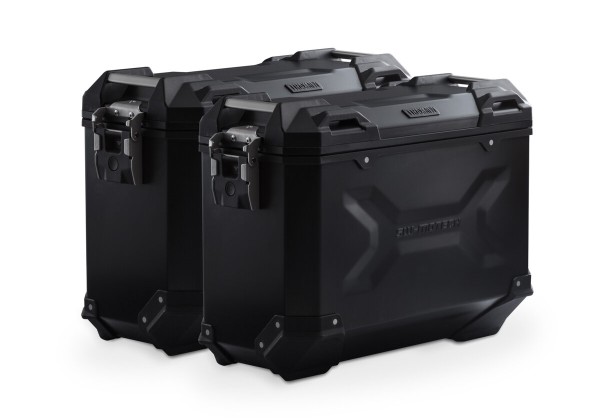 Système de valises en aluminium TRAX ADV noir (37l) Yamaha Tracer 9 / GT (21-), RN70