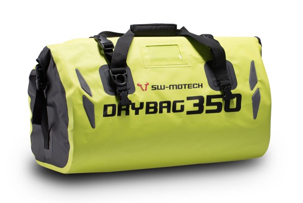 Drybag 350 sacoche arrière pour Moto Guzzi V9 Roamer /Bobber (15-18), jaune de sécurité - SW Motech