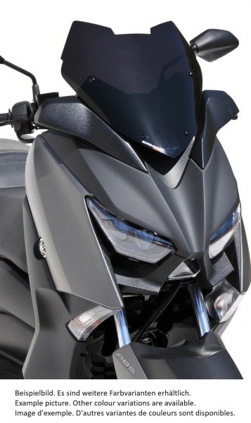 Pare-brise ERMAX Sport H 410 mm pour Yamaha X-MAX 300, clair