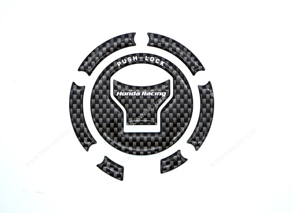 Décor de bouchon de réservoir avec logo HRC Original pour tous les modèles Honda
