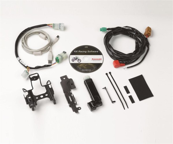 Wire, lead mode select plug. White (Soft racetrack) KX450F 2015 Original Kawasaki
