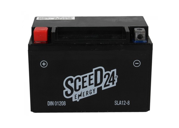 Batterie Sceed 42 Gel YTX9-BS SLA12-8, 12 V, 8 A, Gel / SLA 150x80x95 mm