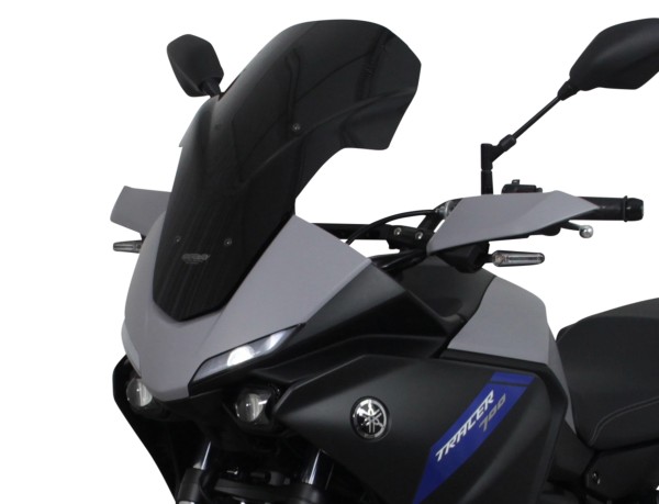 Pare-brise MRA Touring "TM" noir pour Yamaha Tracer 700 / Tracer 7 2020-