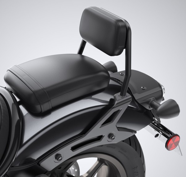 Dossier noir pour Honda CMX 1100 Rebel 2021-