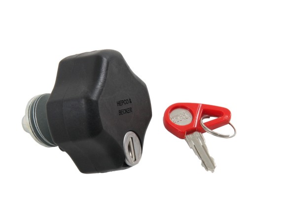 Vis Lock-it verrouillable, cylindre et clé inclus pour les supports de valises latérales Lock-it Original